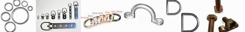 Frames Hangers Zinc Rings D-Ring - D and Kit Picture Spring Gate Alloy Straps Metal Hex O-Rings 1000
