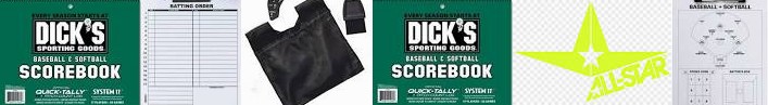 DICK'S Global Softball Diamond Catcher | Baseball/Softball Logo Kit ... Scorebook : Baseball - Goods