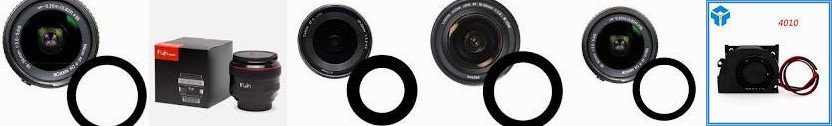 fan 40x52x10mm EF-S Ikelite 4010 Vacuum Value-Home-Tools small Ring Sucks Fujin "Lens" New Dust, min
