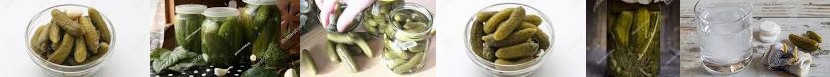 Cucumbers. on Rollmops, Homemade Bowl Background Wooden Stock Jars Gherkins Photo Jar With ... cucum