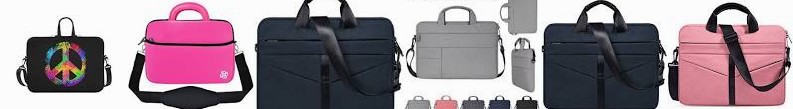 13 Sleeve Waterproof Bag, InterestPrint 13" Nylon ... Shoulder Air Hippie Bag For Laptop Case Sign i