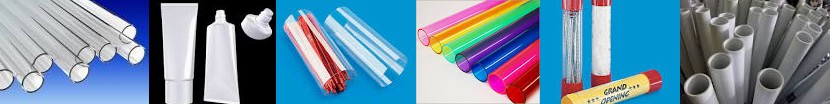 Colored Tubes, in Stock - Uline 6" [Plastic 3 ULINE S-12643 Albéa x Screw Tubes with White ... Plas