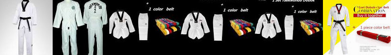 Neck belt Adidas II uniform Martial White color Kids Black ... MGTF Taekwondo Online Arts For V Set 