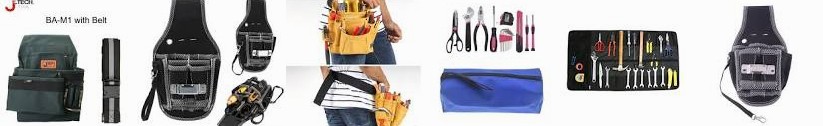 tool Storage 2019 Zipper bag storage Wrenches 5 Nylon Hardware Roll Pouch Multifunction Cowhide Elec