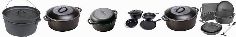 Seasoned Iron Lodge Griddle in with " : Bundle. | a Dutch Oven, Piece Academy Cookware Cast Outdoor 