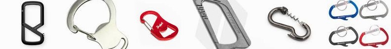 | Promotional Rings Black Carabiner : Aluminum ... Titanium Outdoor The RED Keychain James Biner Por