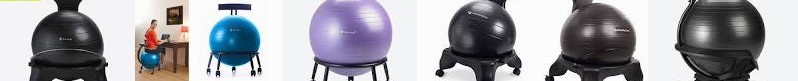 PharMeDoc Really Black Support Ball Inc. Fit Exercise Ball® Chairs Gaiam Back - Ergonomic : for wit