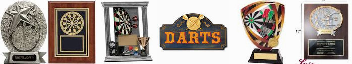 Trophy Room - detailed dart Darts Acrylic Gifts [C-XRE5036] Easel Silver : board Game Games oval Col