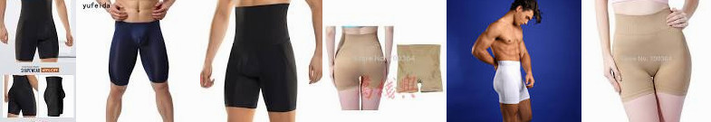 Trouser Elastic Pant Mens Womens Boxer Compressive Waist Tuck Banggood Breathable separated Slimming