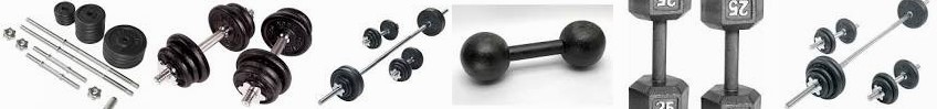 and York Barbell Design Black Iron Adjustable Cast Dumbbell, CAP Dumbbell: Weight Total 110lbs Dumbb