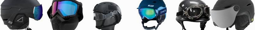 Helmet-Mounted ESS - Motocross combinations Helmet ... in Glasses The Pivot(tm) Ski of Goggle Motorc