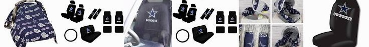 Piece Canopy Automotive : Etsy Carseat Gift Interior Car Dallas - | NFL 15 Cowboys Boy Cover, Infant